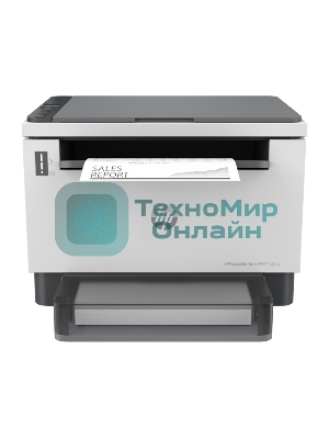 МФУ лазерное HP LaserJet Tank MFP 1602w (2R3E8A), A4, ч/б, печ. до 22 стр/мин., 600x600dpi, USB, Wi-Fi, BlueTooth, Air Print, Mopria