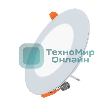 Панель светодиодная встраиваемая круглая 18Вт 230В 4000К 1440Лм 185мм белая IP20 LAMPER