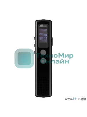 Диктофон RITMIX RR-120 4GB черный