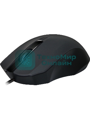 Мышь проводная Defender MM-310 черный, 1000 dpi, USB, кнопки - 3