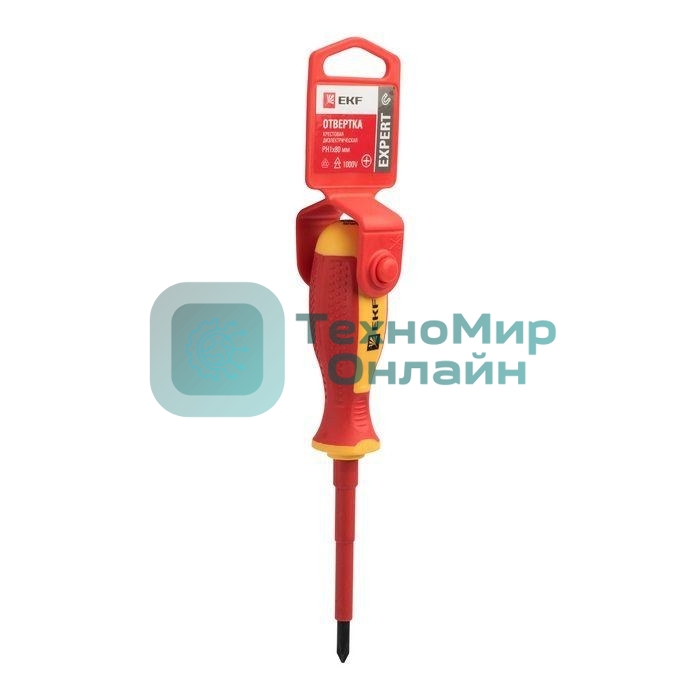 Отвертка PH1х80мм Expert 1000В PROхima EKF ph-1-80-exp-in