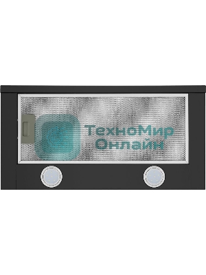 Вытяжка встраиваемая Maunfeld VS Light 50 черный, 50 см, 520 куб. м/ч, 56 дБ