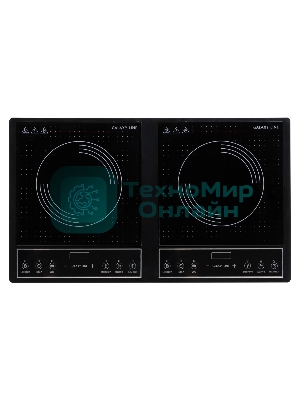 Плита настольная индукционная Galaxy Line GL 3062, черная, 3400 Вт