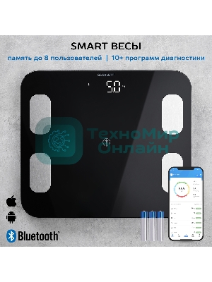 Весы Scarlett SC-BS33ED46 (черный)