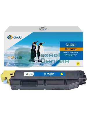 Картридж лазерный G&G GG-TK5280Y (TK5280Y) желтый (11000 стр.) для Kyocera ECOSYS P6235cdn/M6235cidn/M6635cidn