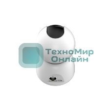 Мини-PT IP-видеокамера Dahua DH-IPC-H3BP-0360B с Wi-Fi 2.4ГГц 3Мп, 1/3.2” CMOS, объектив 3.6мм, обнаружение людей, ИК 10м, микрофон, динамик