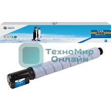 Картридж лазерный G&G GG-CEXV54C C-EXV54 C голубой (8500 стр.) для Canon imageRUNNER C3025i