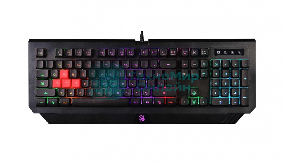 Клавиатура проводная A4Tech Bloody B120N USB черный