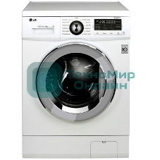 Стиральная машина LG F1096TD3 белая, загрузка фронтальная 8кг, 1000 об/мин., класс: A