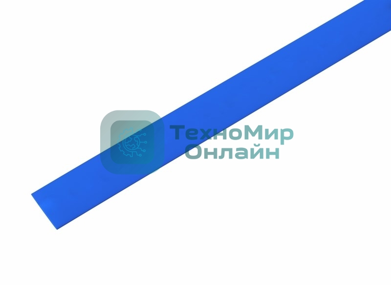 Термоусаживаемая трубка Rexant 13,0/6,5 мм, синяя, упаковка 50 шт. по 1 м