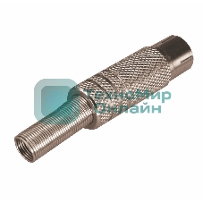 Разъем PROconnect гнездо TV никель c пружиной