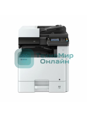 МФУ лазерное Kyocera Ecosys M8124cidn (1102P43NL0), A3, цветной, печ. до 24 стр/мин. (А4) до 12 стр/мин. (А3), скан. до 50 стр/мин., 1200 x 1200 dpi (печать) 600x600dpi (скан.), USB, RJ-45, NFC, Air Print, Mopria