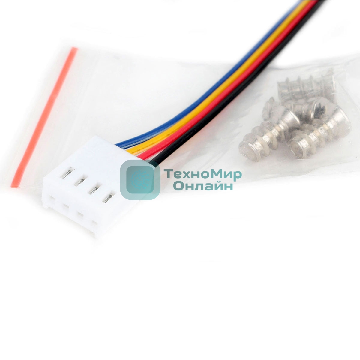 Вентилятор для корпуса Gembird черный, 80 мм, 3000 об/мин, 32 дБ, 4 pin