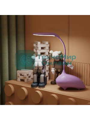 Светильник Gauss Qplus GTL701 (GT7014) настольный LED розовый 6Вт