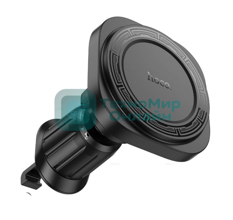 Автомобильный держатель HOCO H28 Rainbow магнитный на воздуховод черный