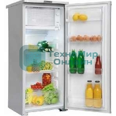 Холодильник Саратов 451 серый однокамерный 150/15л морозилка сверху