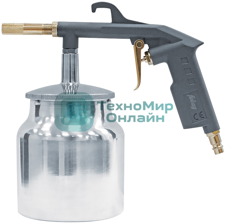 Пневматическое оборудование Fubag Пневмопистолет пескоструйный с бачком