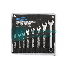 Набор комбинированных ключей Gross 15148 (8 - 19 мм) 8 шт.