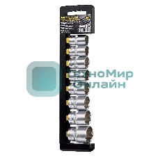 Набор головок BERGER BG2029 торцевых 1/2'' superlock 8предметов 16-27мм