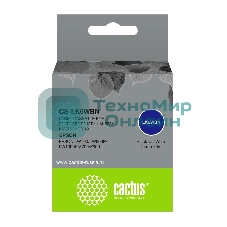 Картридж ленточный Cactus CS-LK6WBN черный, 24мм, 9м для Epson LW700/LW600P/LW1000P/Z700/Z900