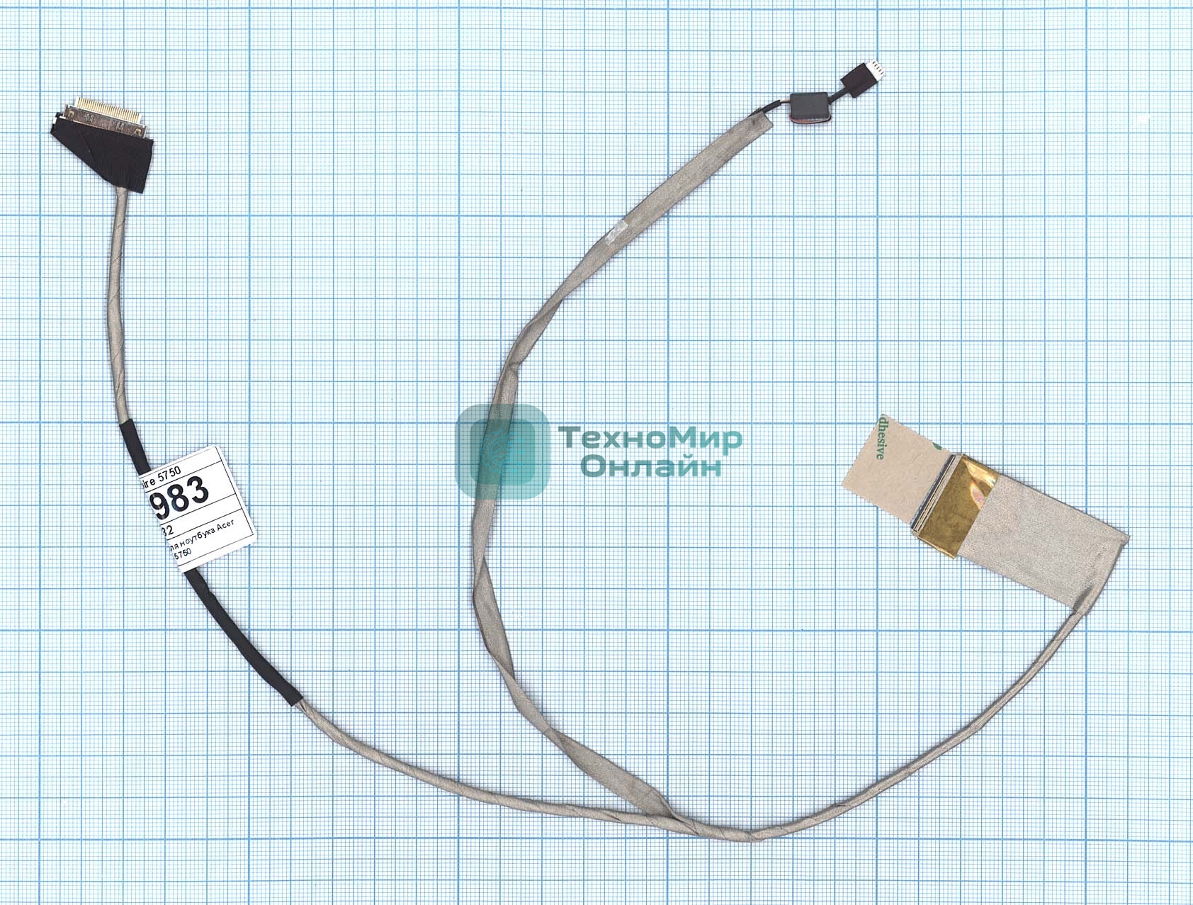 Шлейф матрицы для ноутбука Acer Aspire 5750