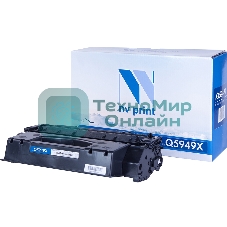 Картридж лазерный NVPrint совместимый HP Q5949X для LJ 1320/3390/3392 (6000k)