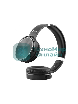 Беспроводные/проводные наушники Harper HB-217 черный, накладные, Bluetooth + проводной, складная конструкция, до 5 ч