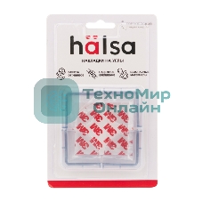 Прозрачные треугольные накладки-протекторы для мебели (4.3*4.3*2.1 см). 4 шт. 