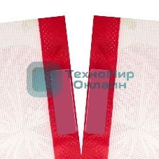 Дверная антимоскитная сетка Rexant, розовая с цветами (магниты пришиты по всей длине сетки!)