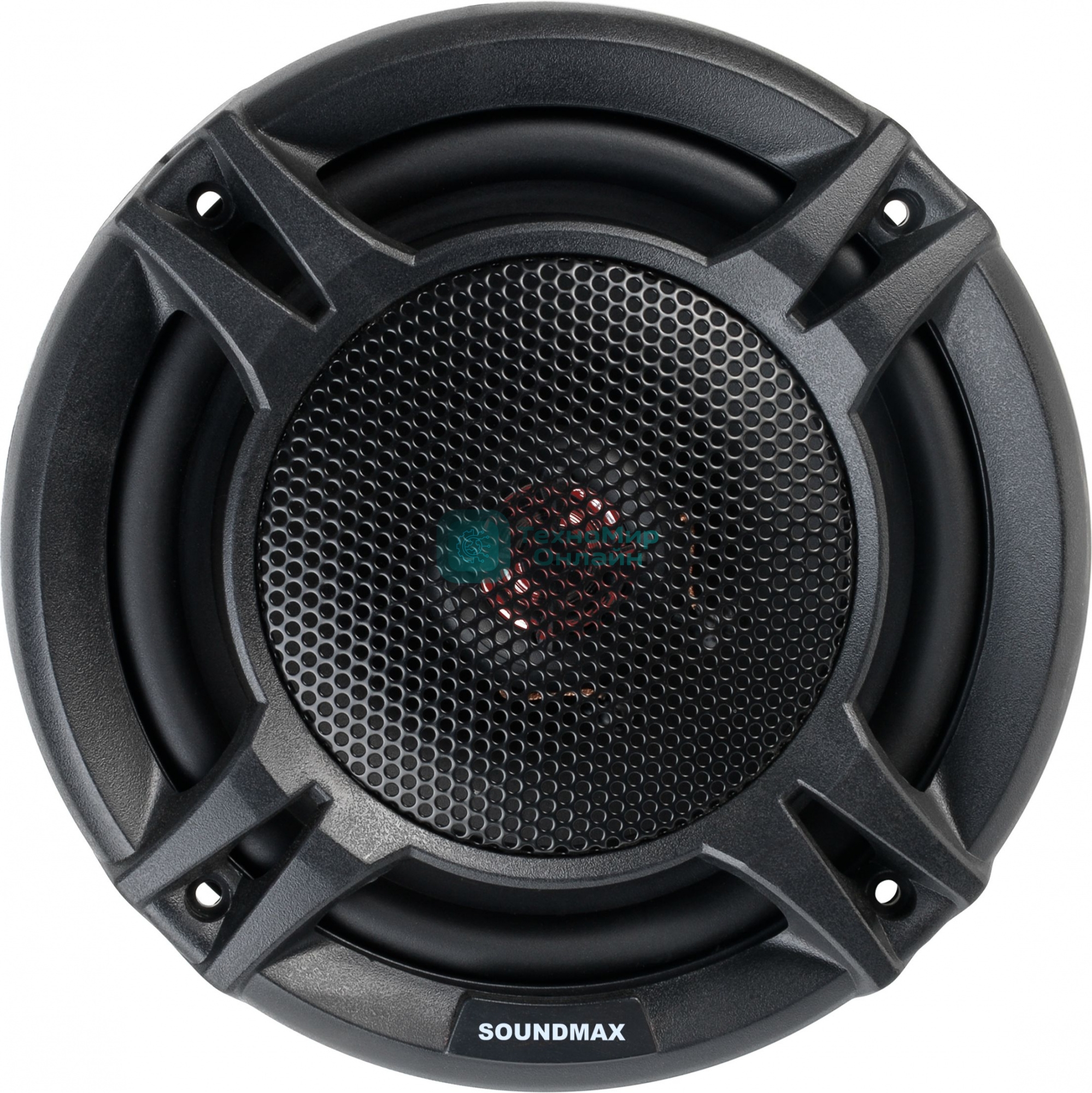 Колонки автомобильные Soundmax SM-CSI602 180Вт 91дБ 4Ом 16.5 см (6 1/2 дюйм) (ком.: 2 кол.) коаксиальные двухполосные