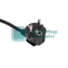 Удлинитель STANDARD 5 гнезд, 5м, 3х1,0мм², с/з, с выключателем, черный REXANT