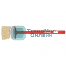 Кисть радиаторная Matrix для эмалей, 70х12 мм, натуральная щетина, пластиковая рукоятка