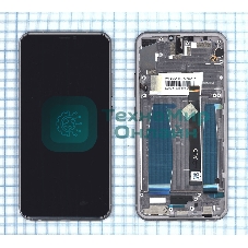 Дисплей для Asus ZenFone 5 ZE620KL серебро с рамкой