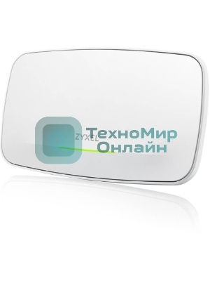 Точка доступа Zyxel NebulaFlex WBE660S, WiFi 7, 802.11a/b/g/n/ac/ax/be (2,4 и 5 ГГц), MU-MIMO, Smart Antenna, антенны 4x4, до 1376+8640 Мбит/с, 1xLAN 10GE, 1xLAN GE, PoE, защита от 4G/5G, BLE Beacon