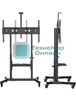 Мобильная стойка МОТОРИЗОВАННАЯ ONKRON на 1 ТВ/50-100