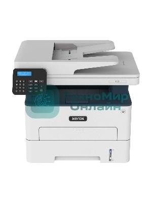 МФУ лазерное Xerox B225 (B225V_DNI), A4, ч/б, печ. до 34 стр/мин., скан. до 23 стр/мин. (ч/б) 7 стр/мин. (цвет), 600x600dpi, USB, RJ-45, Wi-Fi