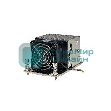 Кулер для сервера Ablecom ACL-S20080 серебристый, 60 мм, алюминий/медь, 8400 об/мин, 52 дБ, 4 pin, 290 Вт, 64 мм