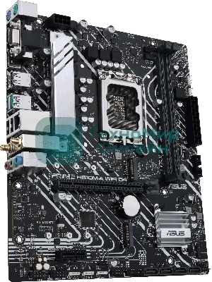 Материнская плата ASUS PRIME H610M-A WIFI D4, LGA 1700, Intel H610, 2xDDR4, 4xSATA, 2xM.2, 1xPCI-E 4.0 x16, 1xHDMI, 1xDisplayPort, 1x 1Gb LAN, 2xUSB-A 3.2 Gen 2, 4xUSB-A 2.0, 3x3.5 мм, 7.1, Micro-ATX