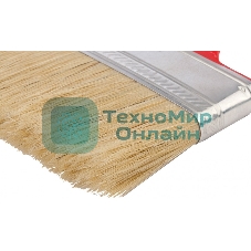 Кисть радиаторная Matrix для эмалей, 70х12 мм, натуральная щетина, пластиковая рукоятка