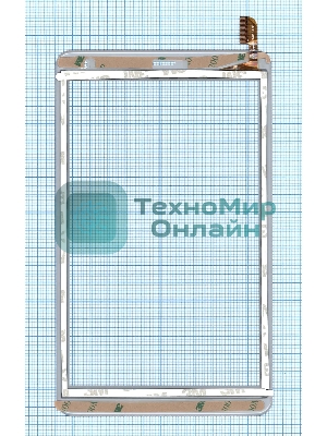 Сенсорное стекло (тачскрин) Turbopad Kids 8, белое