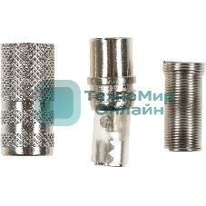 Штекер антенный Premier 4-010/1 Coax (m) серебристый