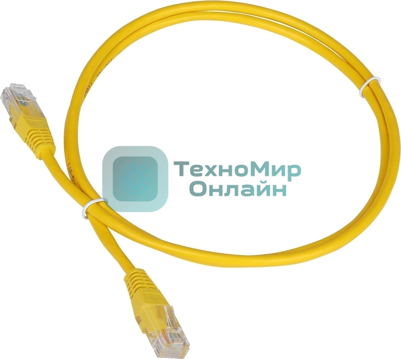 Патч-корд LANMASTER TWT-45-45-15-YL UTP RJ-45 вил.-вилка RJ-45 cat.5e 15м желтый ПВХ (уп.:1шт)