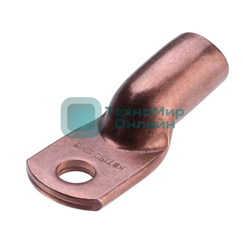 Наконечник под опресcовку медный КВТ ТМ 50-10-11 (100 шт/упак) 41441