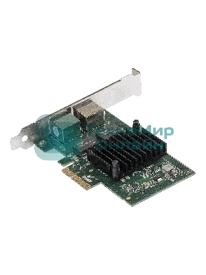 Сетевой адаптер ExeGate EXE-I350-T2V2 (PCI-E x4 v2.1, порты 2xRJ45 (медные), 10/100/1000Mbps, Gigabit NIC Intel Chipset NHI350AM2)