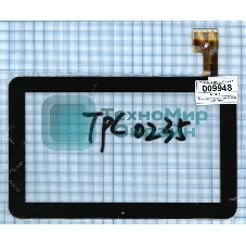 Сенсорное стекло (тачскрин) TPC0235 v.1.0, черное