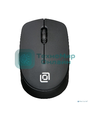 Мышь беспроводная Oklick 486MW черный, 1000 dpi, радиоканал, USB, кнопки - 3