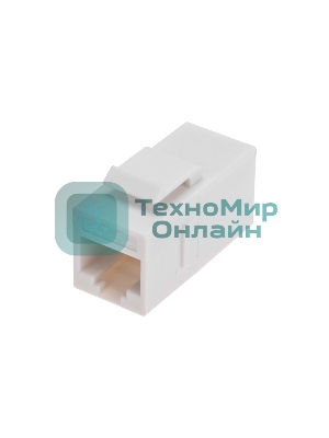 Адаптер проходной формата Rexant Pro Keystone, Jack RJ-45(8P8C), UTP, CAT 5e