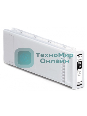 Картридж струйный Epson T694100 (C13T694100) фото черный (700 мл) для SureColor SC-T3000, SC-T3200, SC-T5000, SC-T5200, SC-T7000, SC-T7200