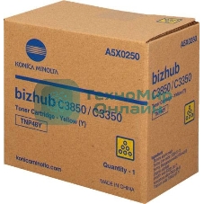 Тонер-картридж Konica-Minolta bizhub C3350/C3850 желтый TNP-48Y