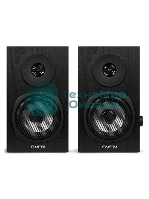 Акустическая система SVEN SPS-575 2.0 черный 6Вт